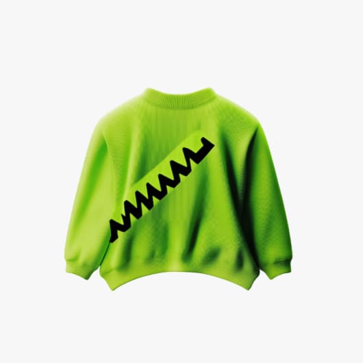 Pull en molleton à col rond – Image 6